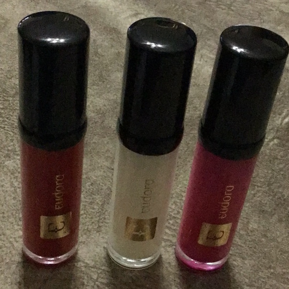 Eudora Desirable Lip Gloss Pink / Red / Clear Explosion 6.2ml